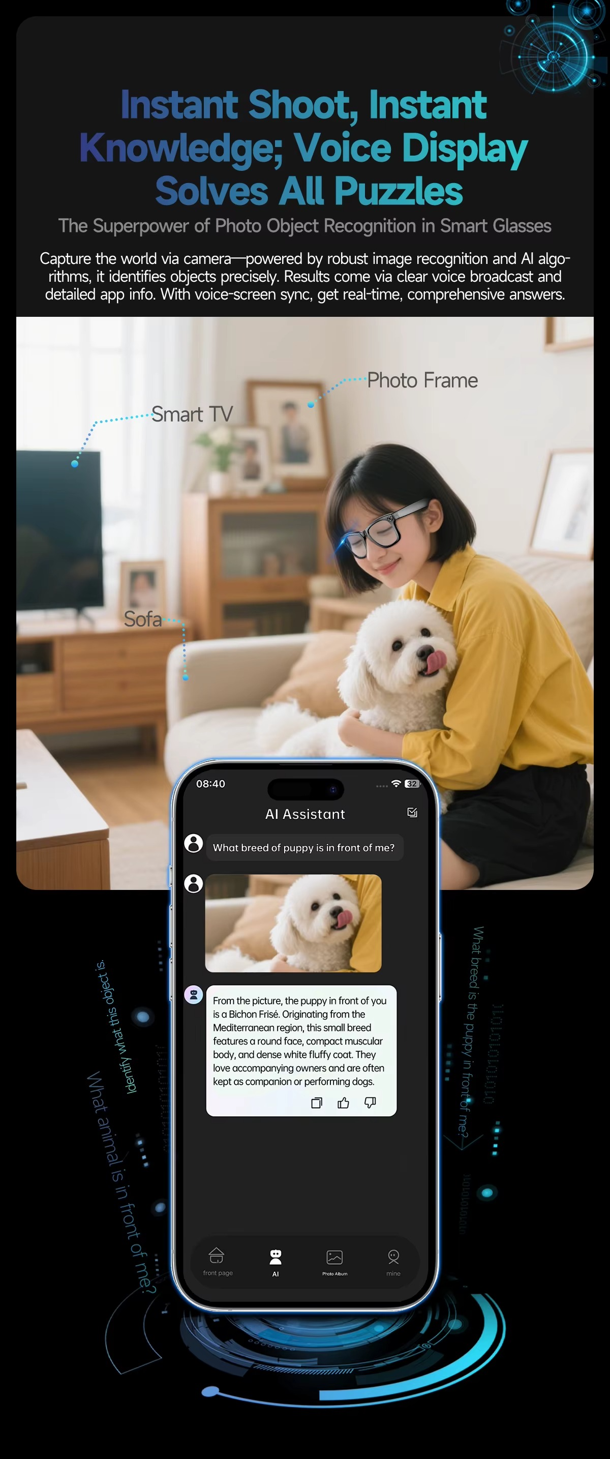 Lunettes VISIOAI FILM 2.0