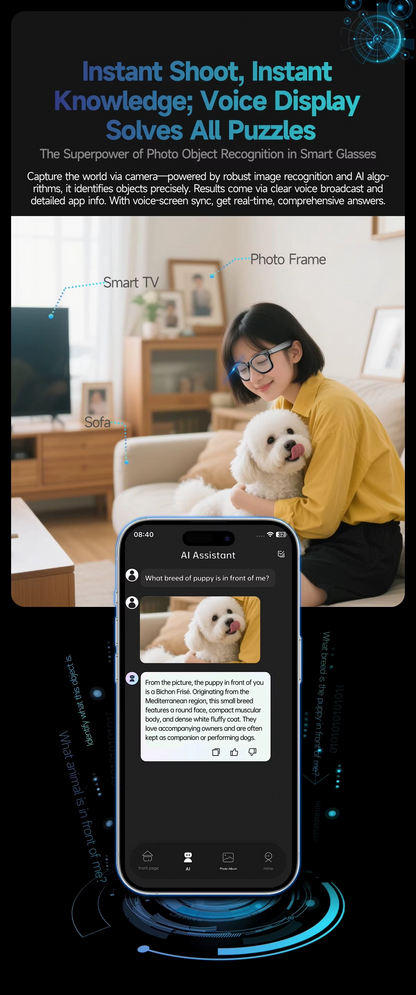 Lunettes VISIOAI FILM 2.0