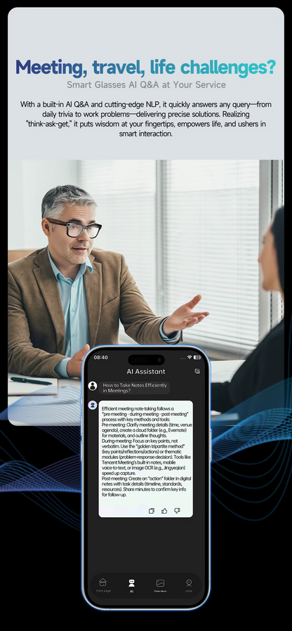 Lunettes VISIOAI FILM 2.0